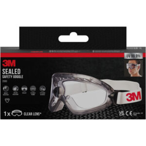 Lunettes de protection 3M 2890C1 avec écran en polycarbonate et ventilation indirecte