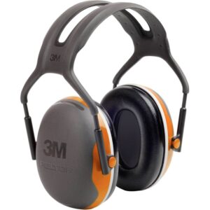 Casque antibruit 3M Peltor X4A-OR passif noir et orange, SNR 33 dB