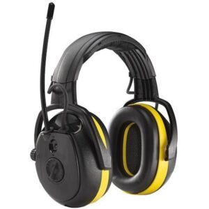 Casque antibruit Hellberg Relax avec radio AM/FM et réglage télescopique
