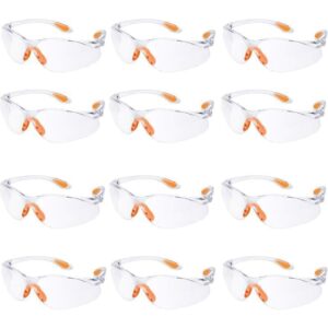 Lunettes de protection ODIPIE transparentes anti-buée proposées en lot de douze paires