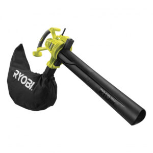 Aspirateur souffleur broyeur RYOBI RBV3000CSV avec sac de collecte et buse plate