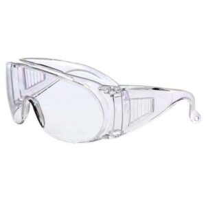 Surlunettes LIIYIELA transparentes en polycarbonate avec ventilation latérale anti-buée