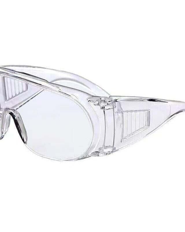 Surlunettes LIIYIELA transparentes en polycarbonate avec ventilation latérale anti-buée