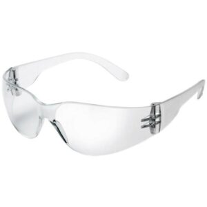 Lunettes UNIVET 568 à verres transparents en polycarbonate avec branches transparentes