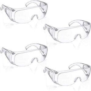 Lunettes Xinlon TORMATOR transparentes avec conception ventilée et pont nasal souple