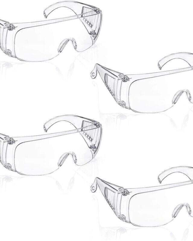 Lunettes Xinlon TORMATOR transparentes avec conception ventilée et pont nasal souple
