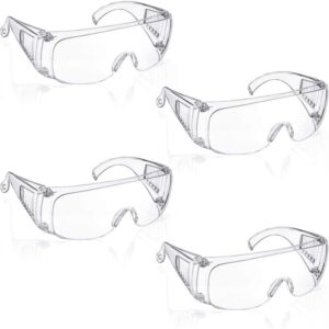 Lunettes Xinlon AIMOONSA transparentes avec conception ventilée pour protéger les yeux