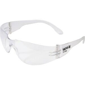 Lunettes de sécurité YATO YT-7360 transparentes avec branches larges en polycarbonate